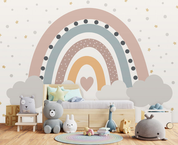 Boho Regenboog Fotobehang 14256