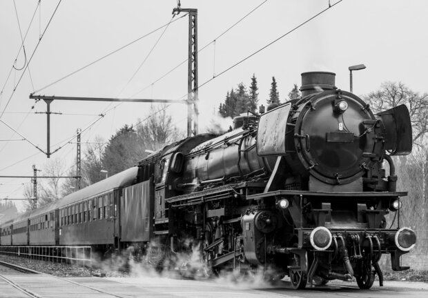 Trein Locomotief Fotobehang 11385