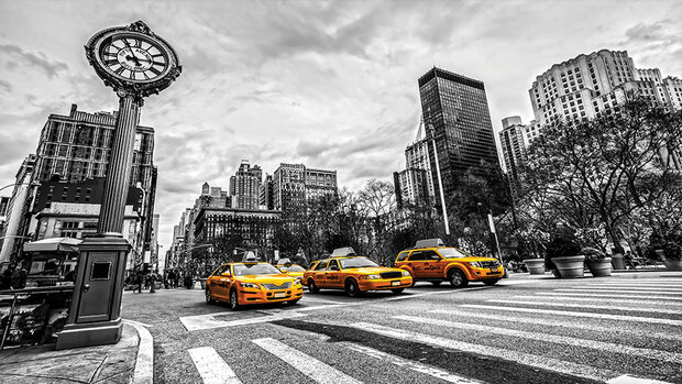Taxi New York Fotobehang 1171