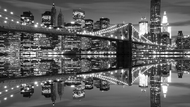 New York Fotobehang 1819