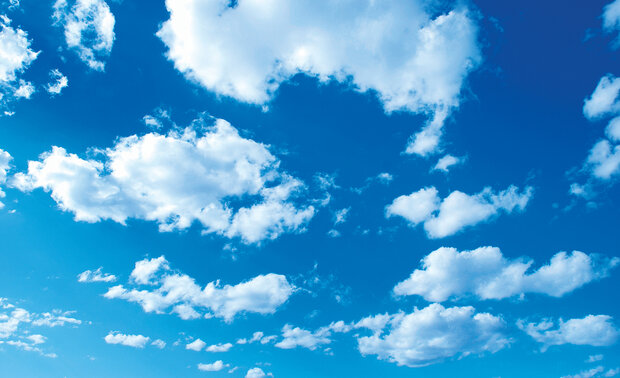 Blauwe Lucht &amp; Wolken Fotobehang 1992