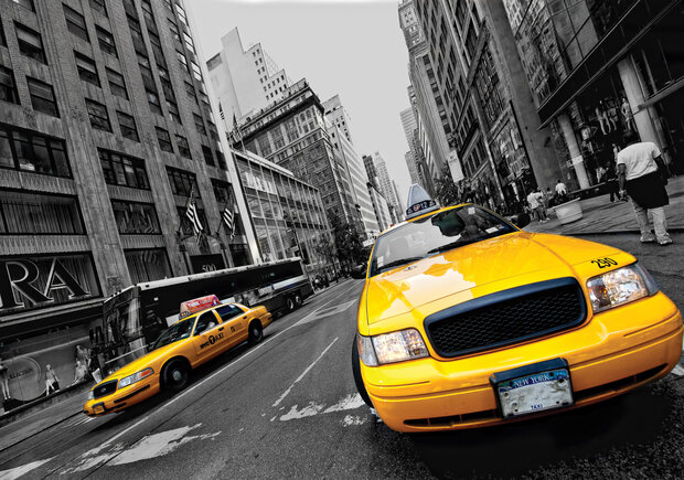 New York Taxi Fotobehang 2766
