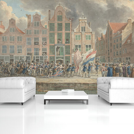 Rijksmuseum Anti-Engelse Demonstratie Rotterdam RM61 (Met Gratis Lijm)