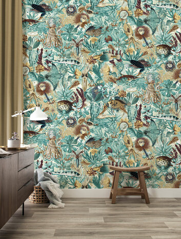 KEK Underwater Jungle 4 sheets WP-683 (Met Gratis Lijm)