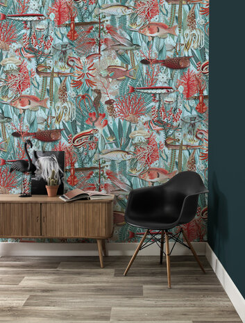 KEK Underwater Jungle 4 sheets WP-687 (Met Gratis Lijm)