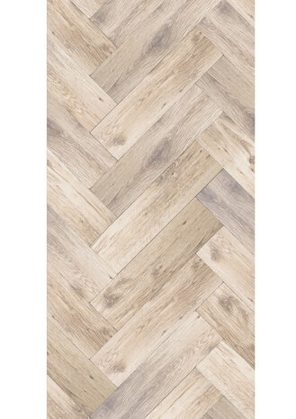 KEK Amsterdam Oak Herringbone l.bruin WP-370 (Met Gratis Lijm)