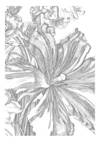 KEK Amsterdam Engraved Flowers II WP-328 (Met Gratis Lijm)