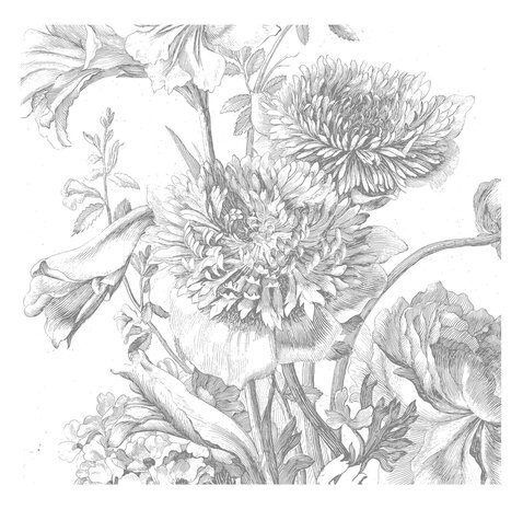 KEK Amsterdam Engraved Flowers IV WP.334 (Met Gratis Lijm)