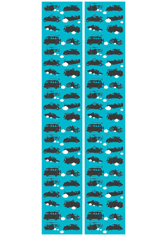 KEK Amsterdam vehicles turquoise WP-014 (Met Gratis Lijm)