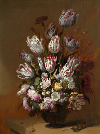 Rijksmuseum Stilleven met bloemen Hans Bollongier RM2 (Met Gratis Lijm)