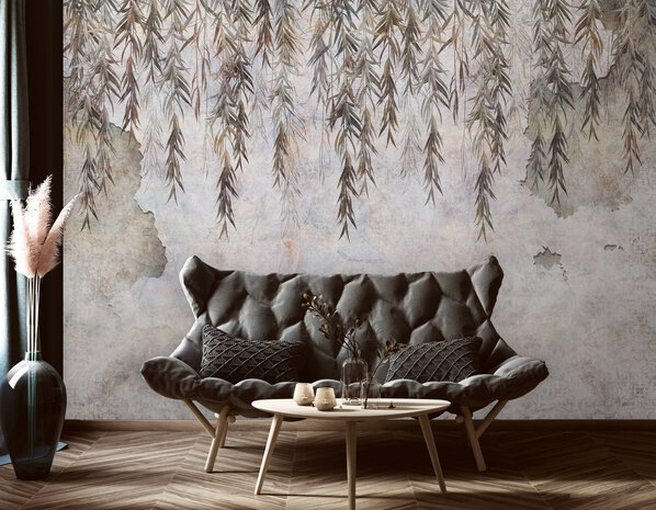 Treurwilg Vintage Fotobehang 15099