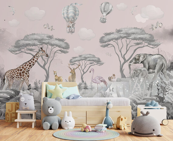 Jungle Animals Magic Fotobehang 14304