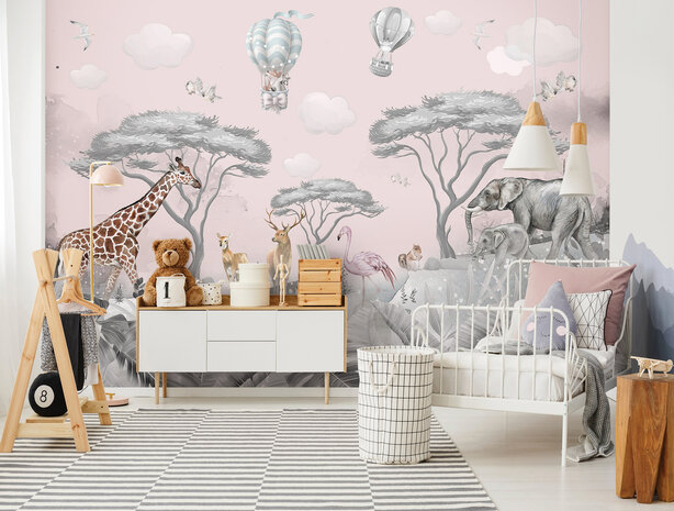 Jungle Animals Magic Fotobehang 14304