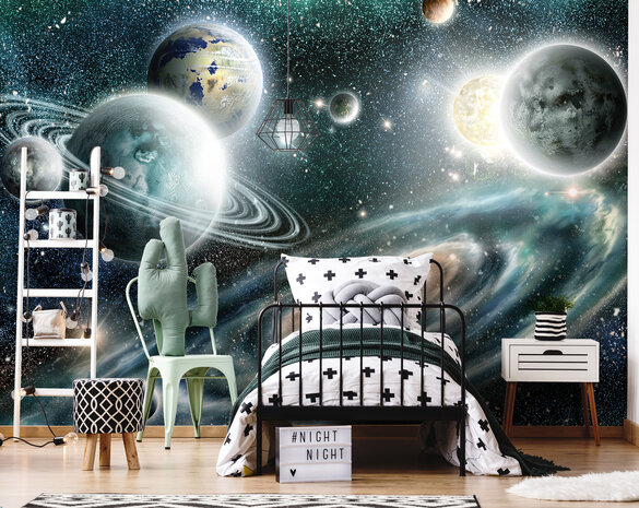 Space Heelal Fotobehang 11896