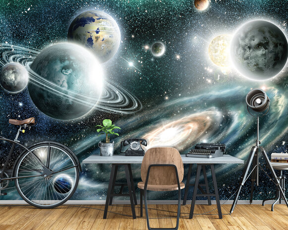Space Heelal Fotobehang 11896