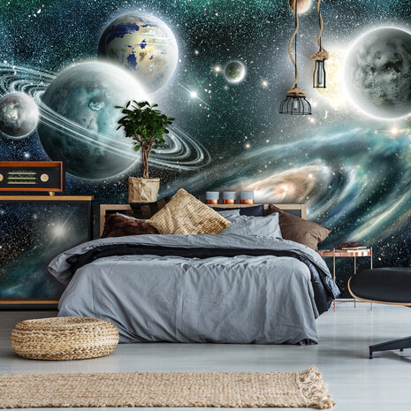 Space Heelal Fotobehang 11896