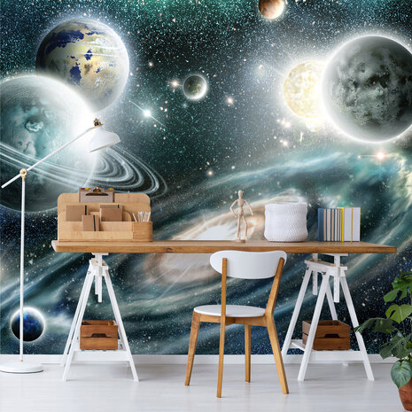 Space Ruimte Heelal Fotobehang 11896