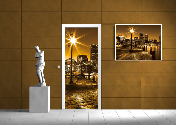 City Urban Deurposter Fotobehang 285VET