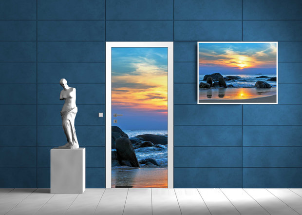 Landscape Deurposter Fotobehang 170VET