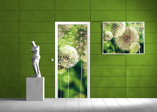 Dandelions Deurposter Fotobehang 056VET