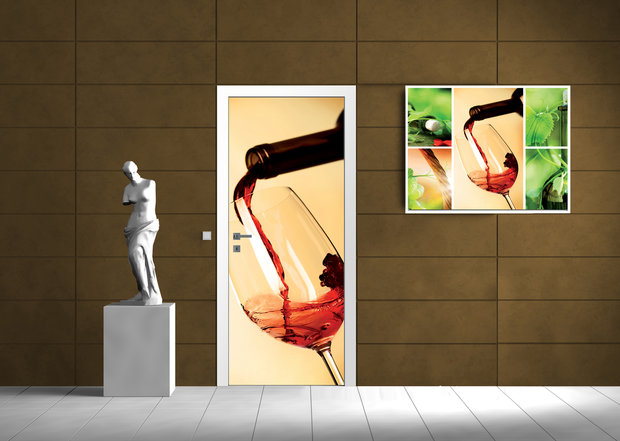 Wine Deurposter Fotobehang 104VET