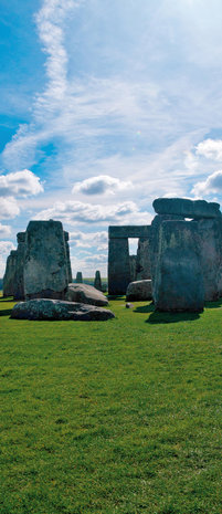 Stonehenge Landscape Rural Deurposter Fotobehang 119VET