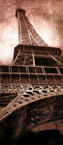 Eiffel Tower Paris City Urban Deurposter Fotobehang 223VET