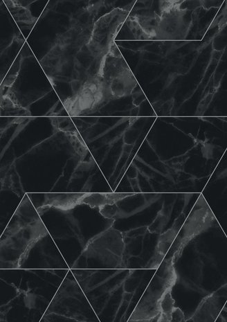 KEK Marble black 2d WP-575 (Met Gratis Lijm)