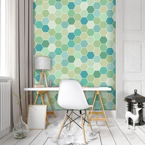 Celadon Mosaic Fotobehang 10696VEA