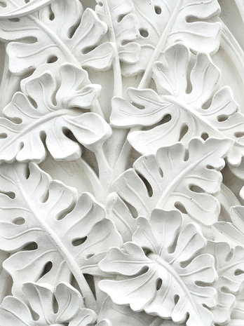 Alabaster Flowers Relief Fotobehang 10052VEA