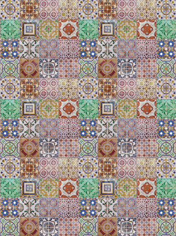 Colourful Tiles Fotobehang 10858VEA