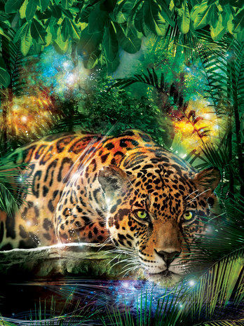 Jaguar in the Jungle Fotobehang 10212VEA