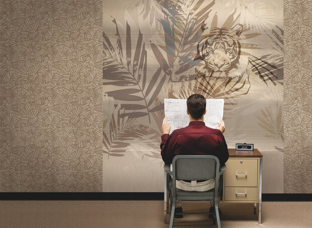 HookedOnWalls JUNGLE CHIC BEHANG 20792 (Met Gratis Lijm)