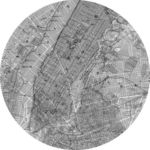 Komar Dots Map  D1-056