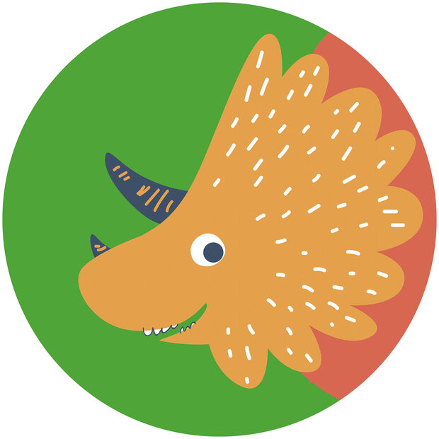 Komar Into Adventure Little Dino Trice D1-066