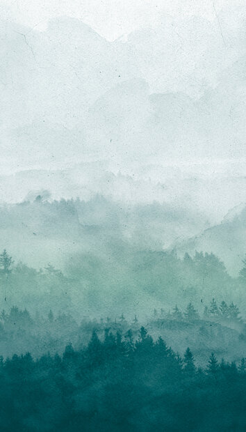 Dutch Wallcoverings Landscape  One Roll One Motif - Grandeco A41901