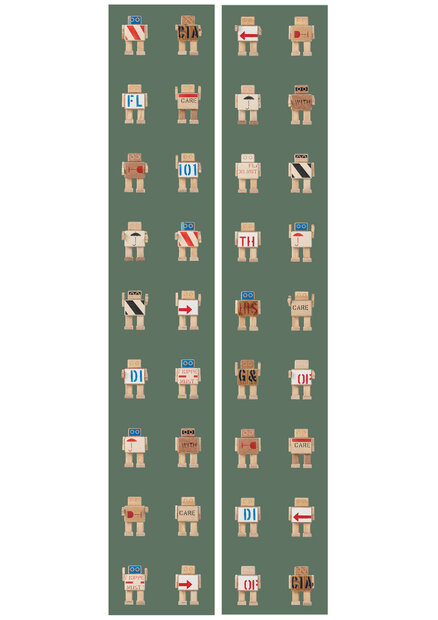 KEK Amsterdam Rijkswachters groen WP-413 (Met Gratis Lijm)