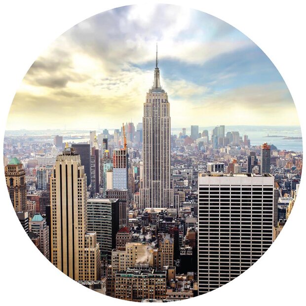 New York Cirkel Behang 2317VEZ