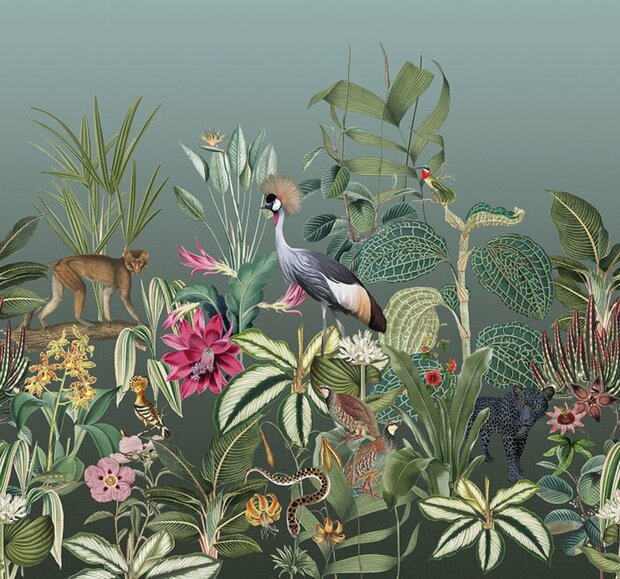 BehangExpresse Checking Out Nature TD4100 (Met Gratis Lijm)