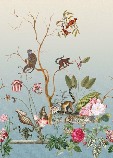 BehangExpresse Checking Out Nature TD4127 (Met Gratis Lijm)