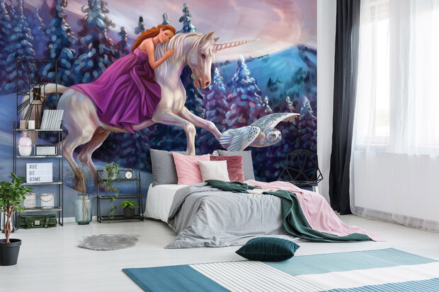 Unicorn Princess Fotobehang 11682