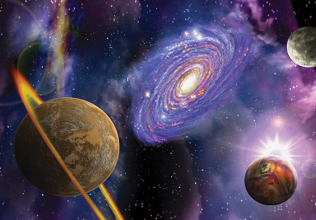 Space Ruimte Heelal Fotobehang 309