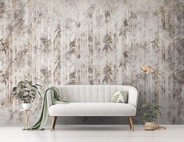 Bamboebos Fotobehang 15098