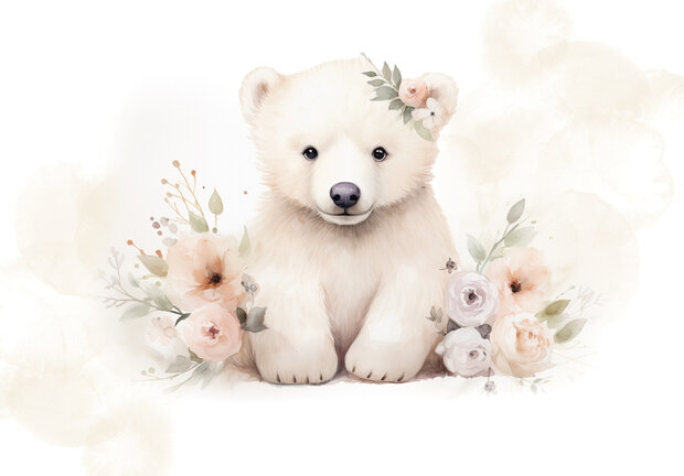 Ijsbeertje Fotobehang 15218