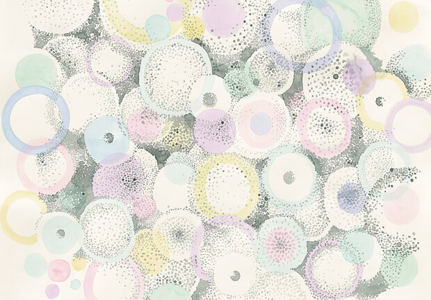 Cirkels Grafisch Fotobehang 14923