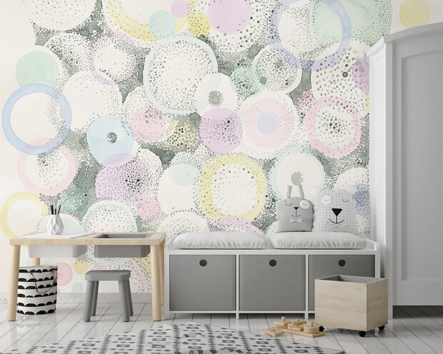 Cirkels Grafisch Fotobehang 14923