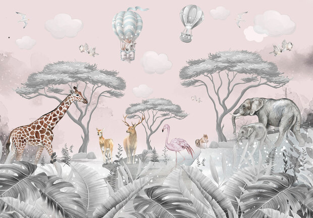 Jungle Animals Magic Fotobehang 14304