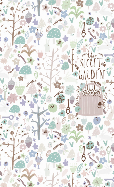 BN Wallcoverings #Smalltalk 30803 #S Secret Garden 1