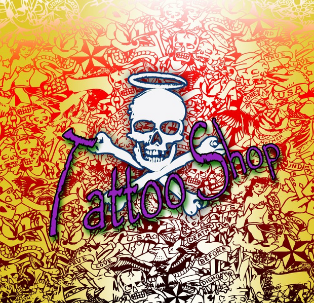 BN Wallcoverings Cool Dudes &amp; Funky Girlz 30118 TattoShop