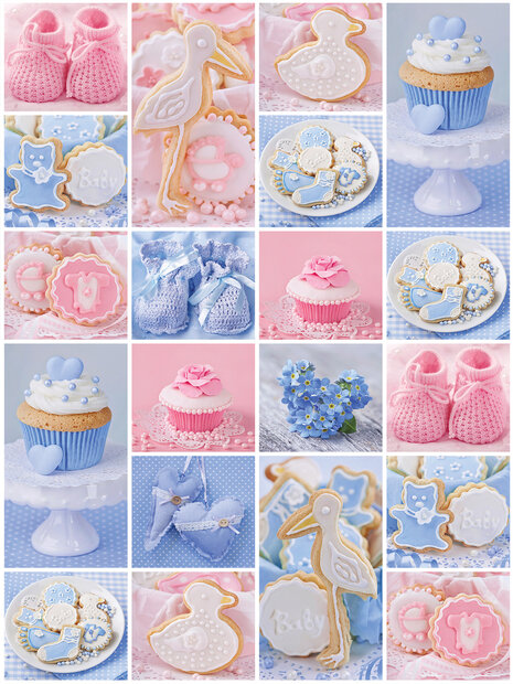 Colourful Cupcakes Fotobehang 10443VEA